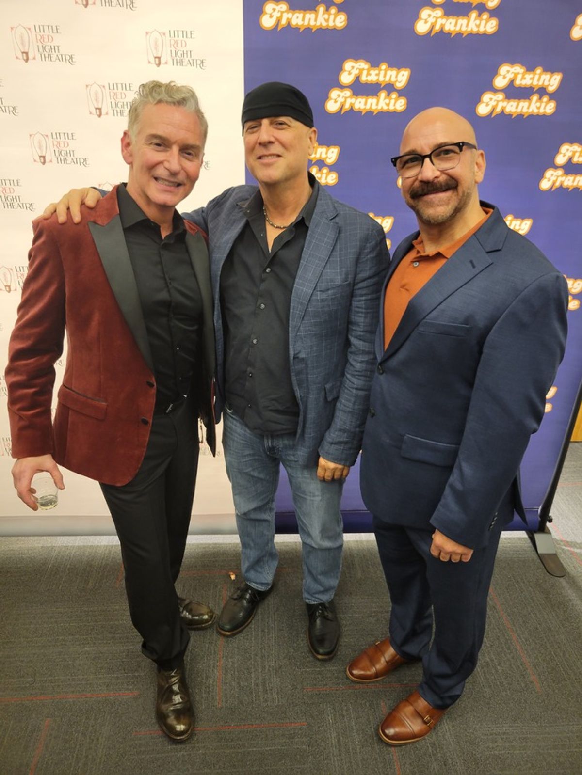 Joe Langworth, Steve Marzullo, Michael Blatt at 