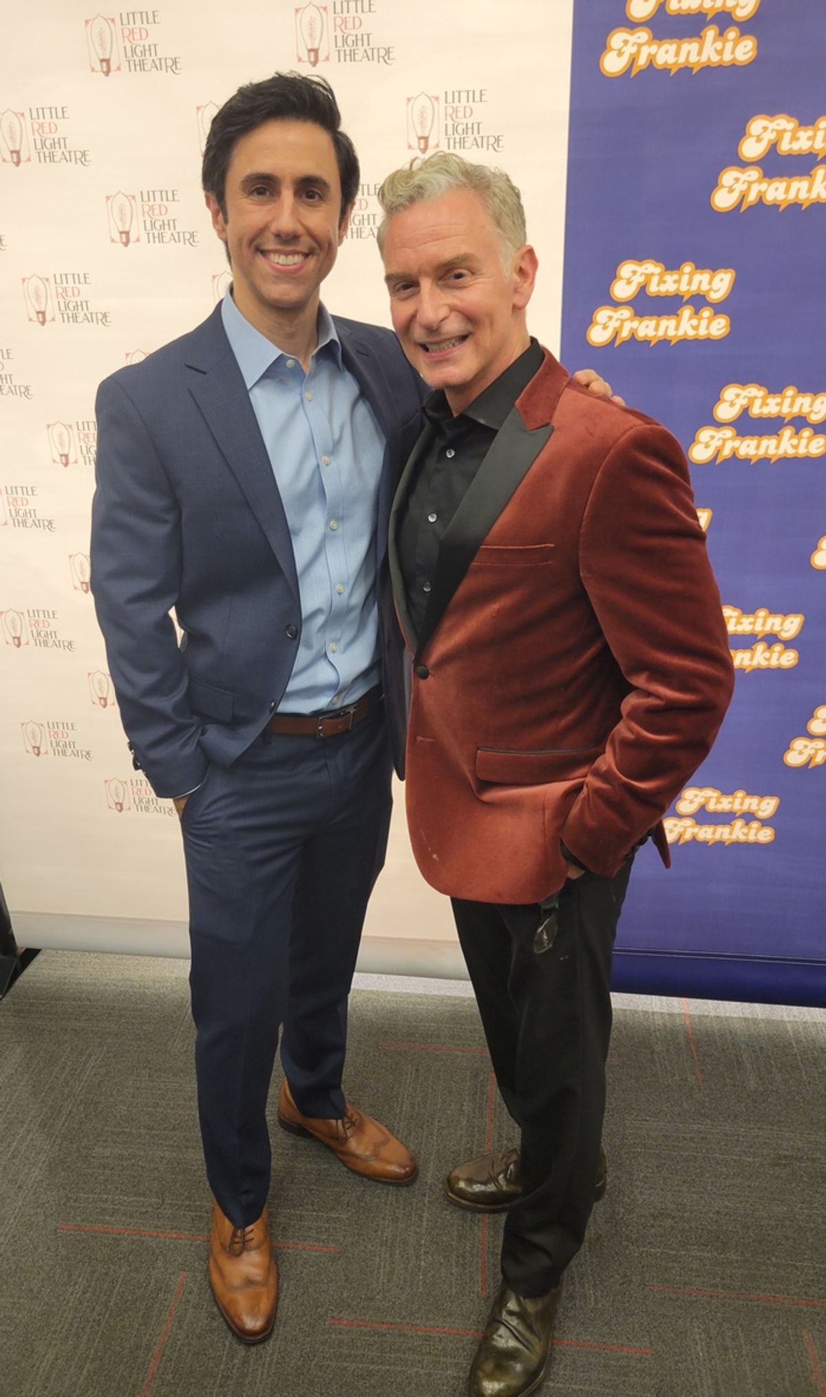 George Psomas and Joe Langworth at 