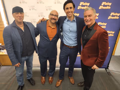 Steve Marzullo, Michael Blatt, George Psomas and Joe Langworth Photo