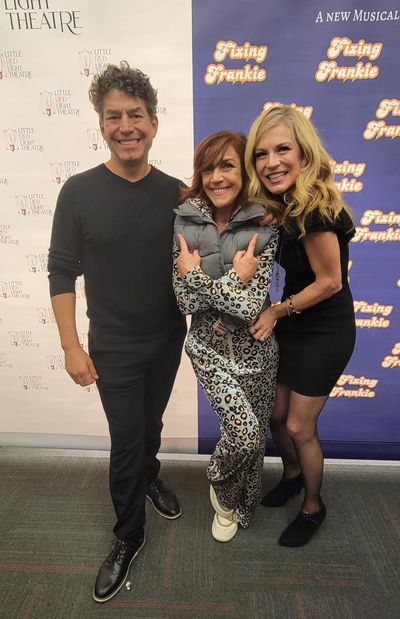 Paul Stancato, Andrea McArdle and Felicia Finley Photo