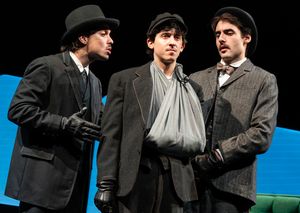 Jason Sanchez, Jake Berne, and Adrien Rolet @ BroadwayWorld Jason Sanchez, Jake Berne, and Adrien Rolet Photo