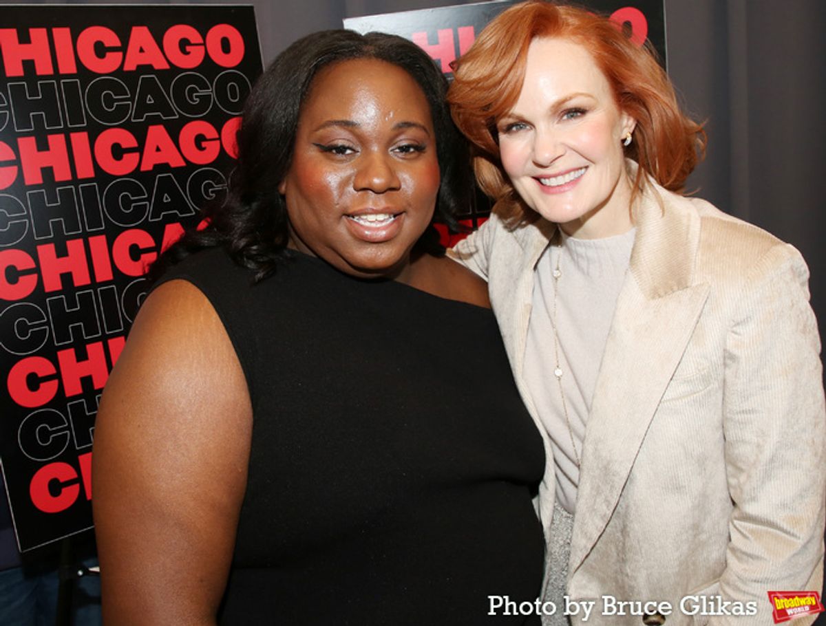 Alex Newell and Kate Baldwin at 