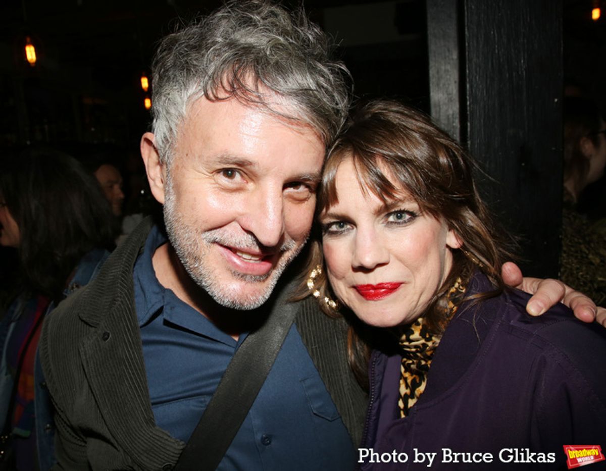 Director Trip Cullman and Anna Chlumsky at 