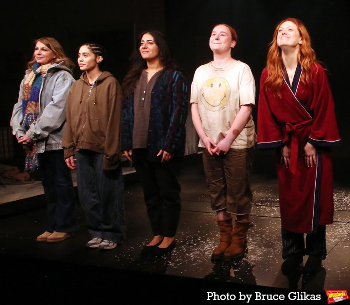 Andrea Syglowski, Charlene Cruz, Nadine Malouf, Julia Lester, Marin Ireland at 