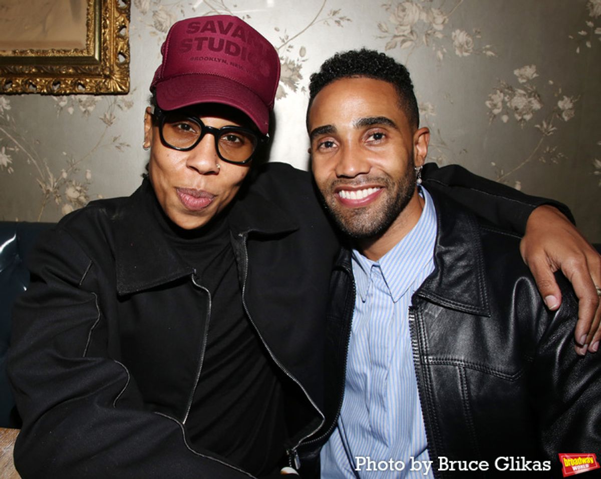 Lena Waithe and Jonathan Burke at 