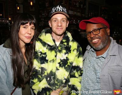 Zoe Winters, Chris Perfetti and Michael R. Jackson Photo