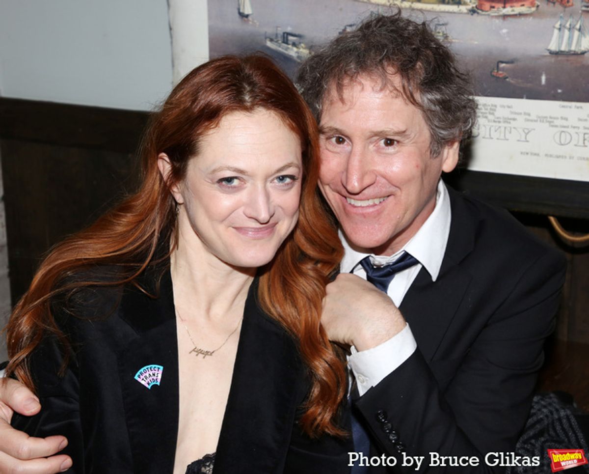 Marin Ireland and Steve Tannen at 