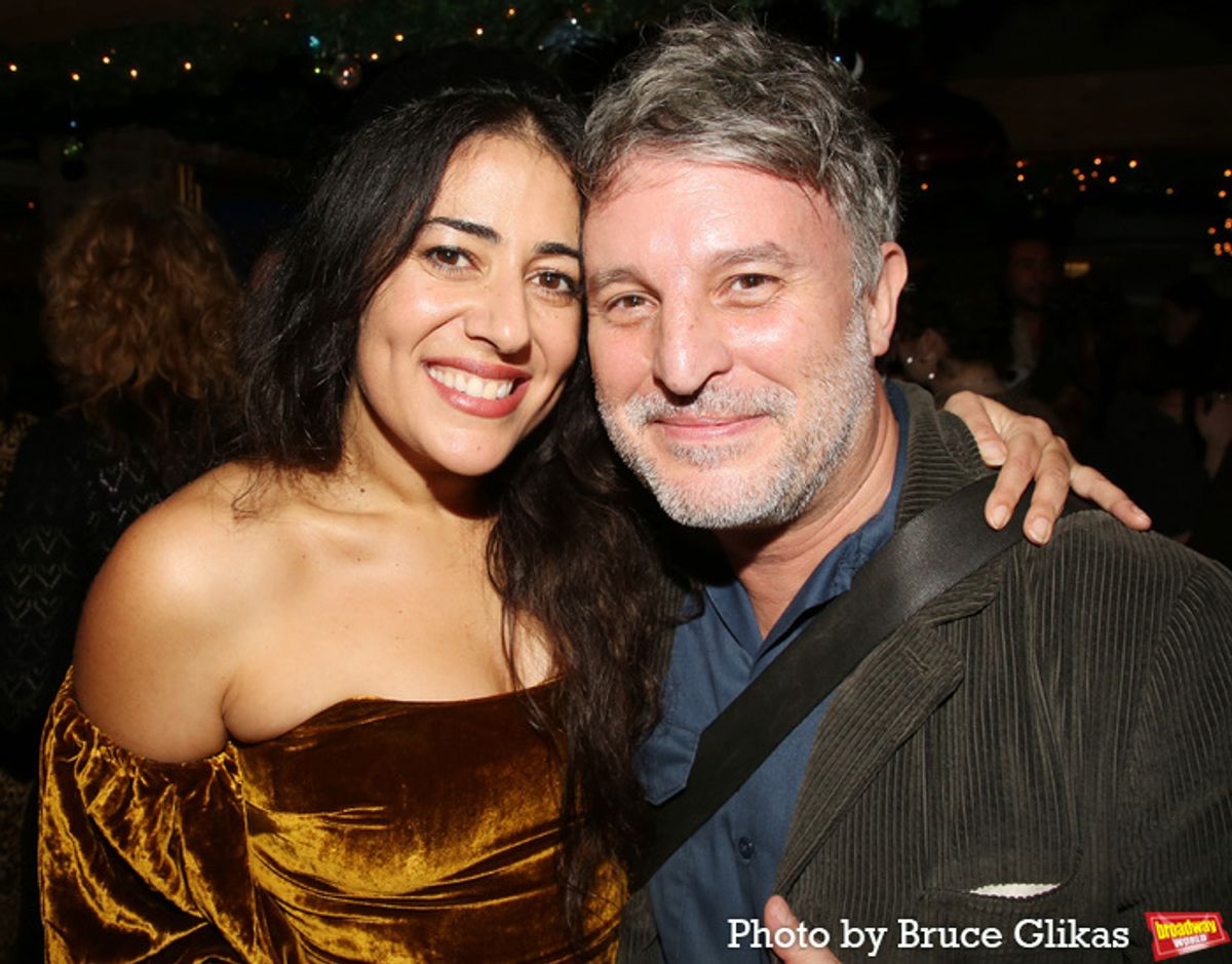 Nadine Malouf and Director Trip Cullman at 