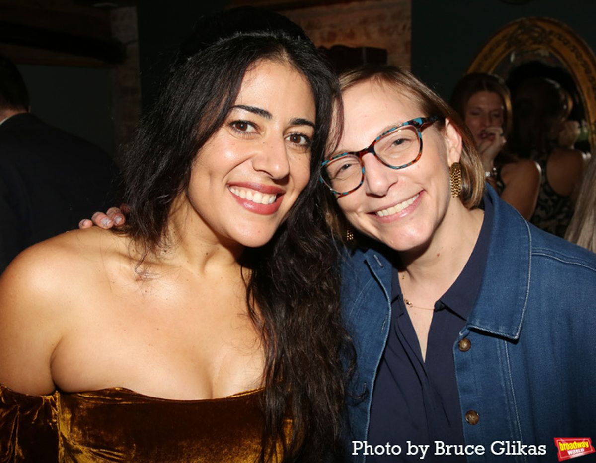 Nadine Malouf and Anna Ziegler  at 