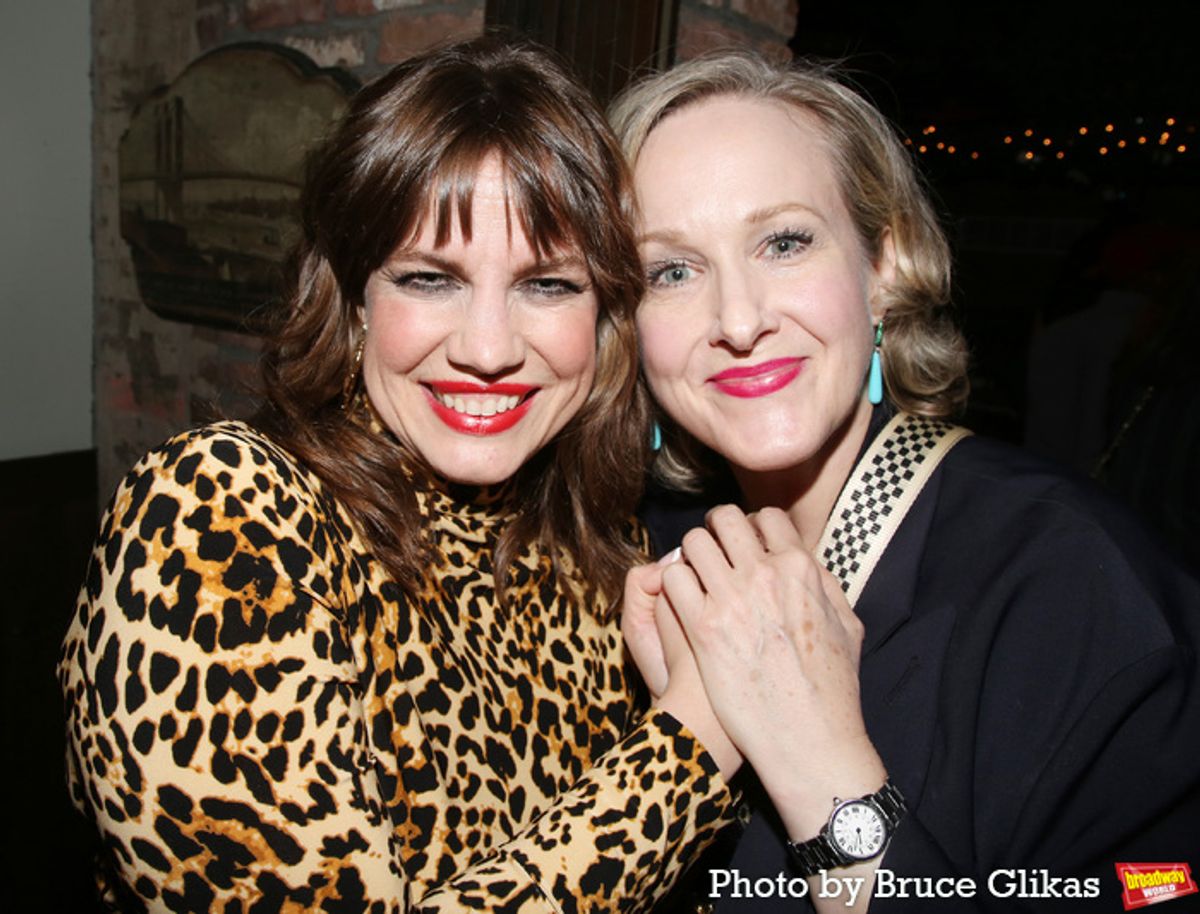 Anna Chlumsky and Katie Finneran  at 