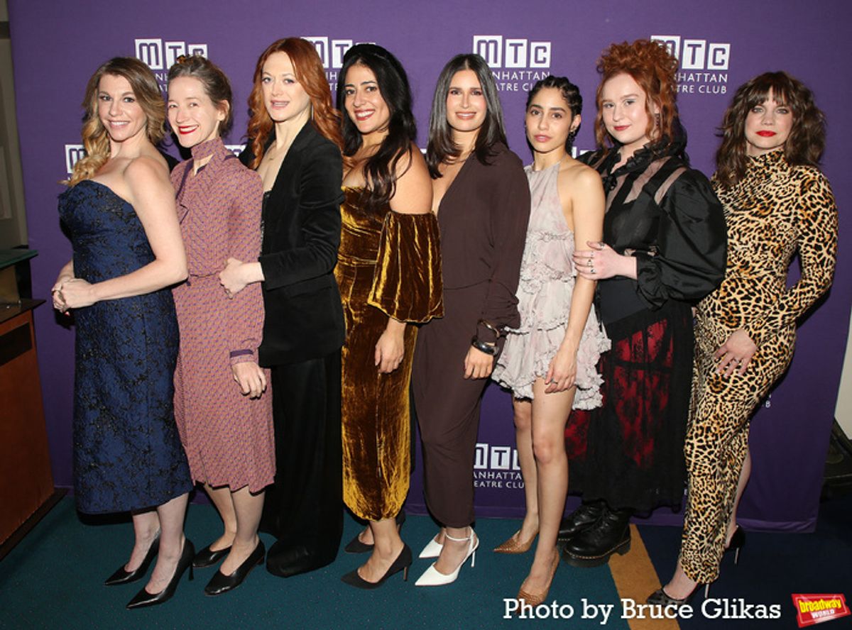 Andrea Syglowski, Brooke Bloom, Marin Ireland, Nadine Malouf, Nicole Villamil, Charlene Cruz, Julia Lester and Anna Chlumsky at 