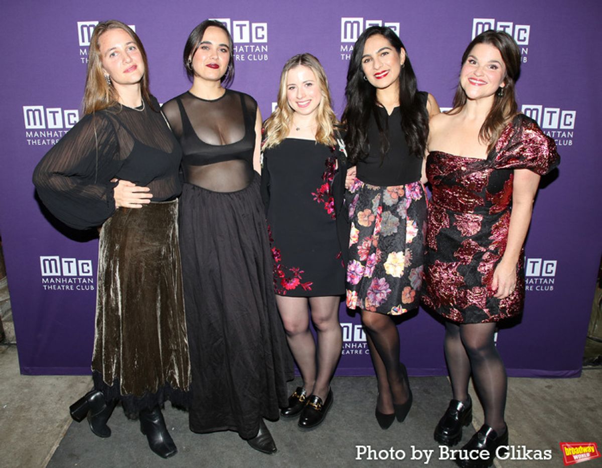 Ino Badanjak, Amaia Arana, Alyssa May Gold, Awesta Zarif and Annie Funke at 