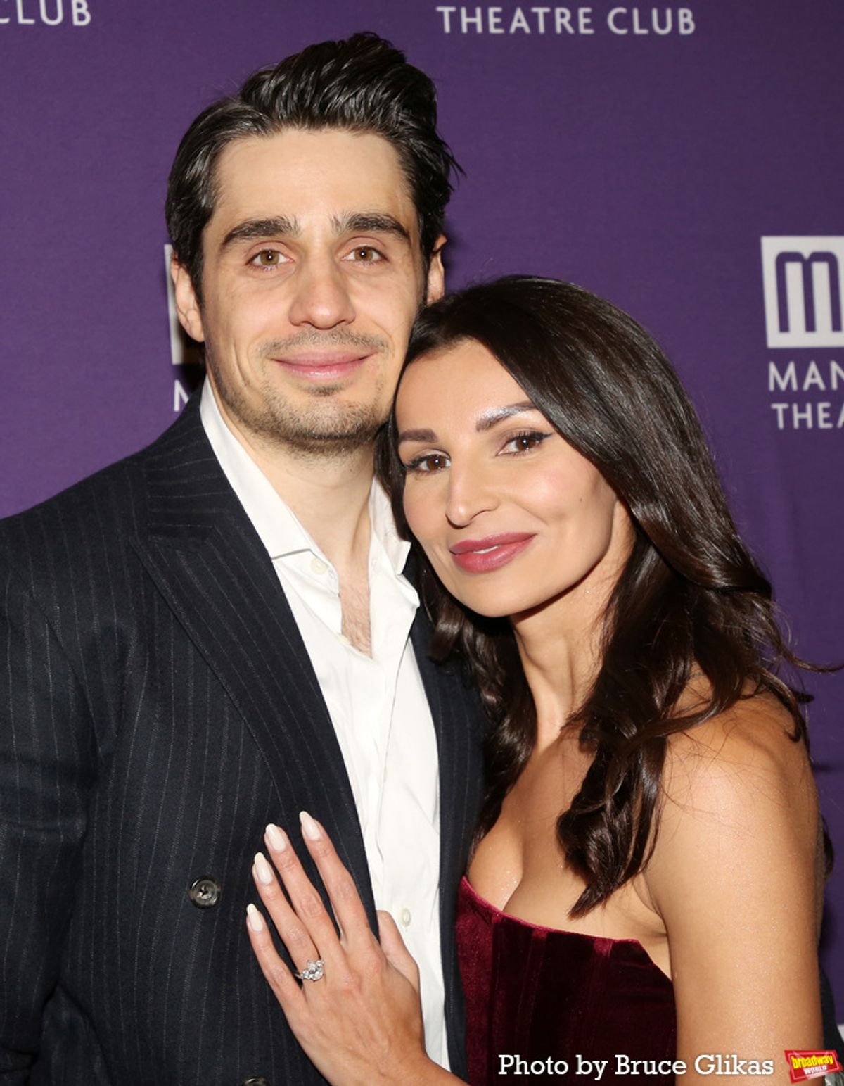 Bobby Conte and Playwright Martyna Majok  at 