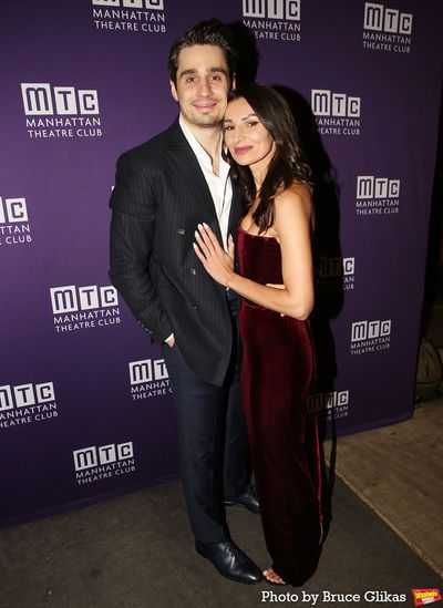 Bobby Conte and Playwright Martyna Majok  Photo