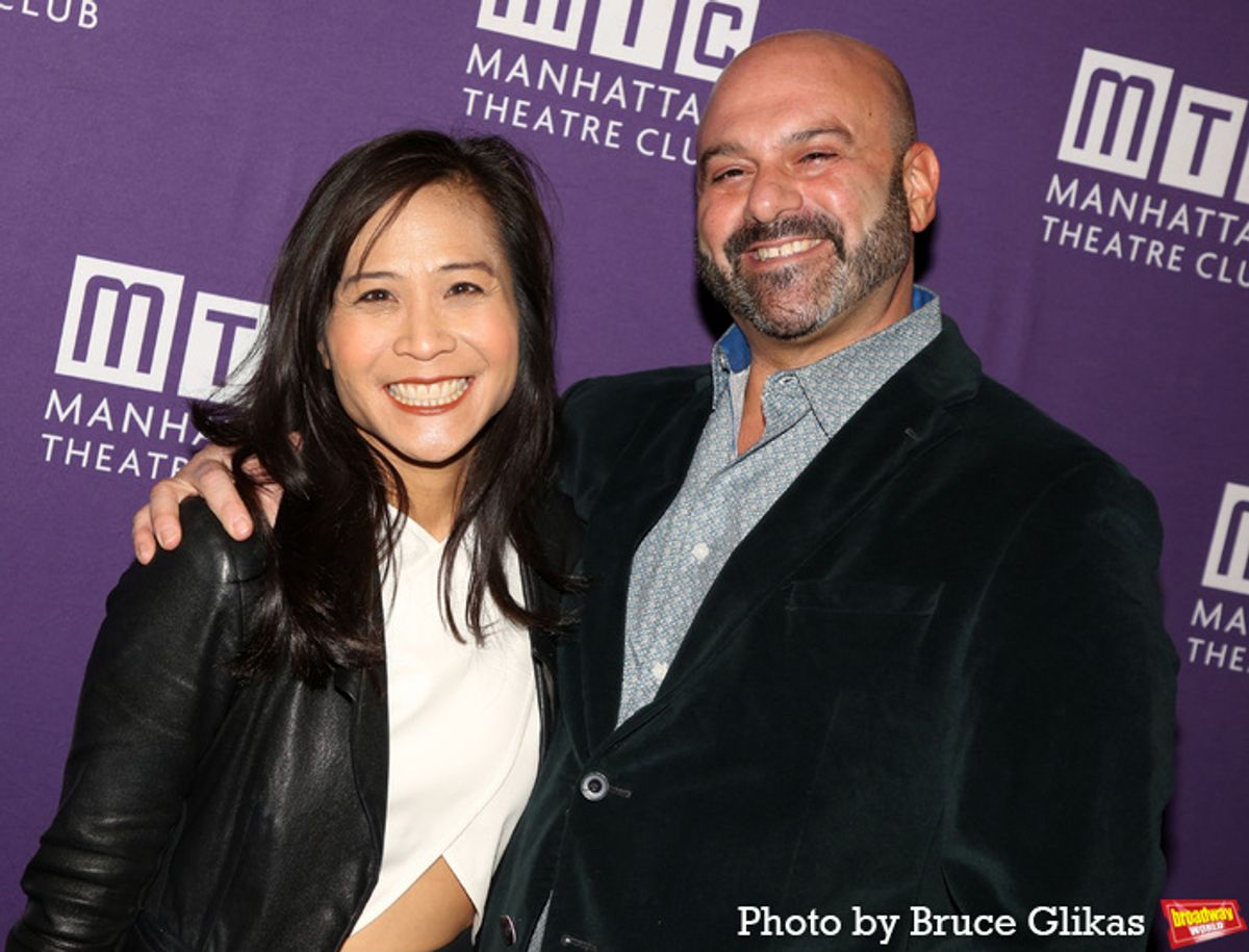 May Adrales and Guest at 