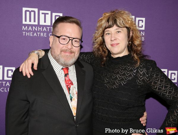 Michael Cyril Creighton and Costume Designer Sarah Laux Photo