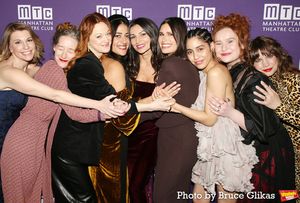 Andrea Syglowski, Brooke Bloom, Marin Ireland, Nadine Malouf, Playwright Martyna Majo Photo