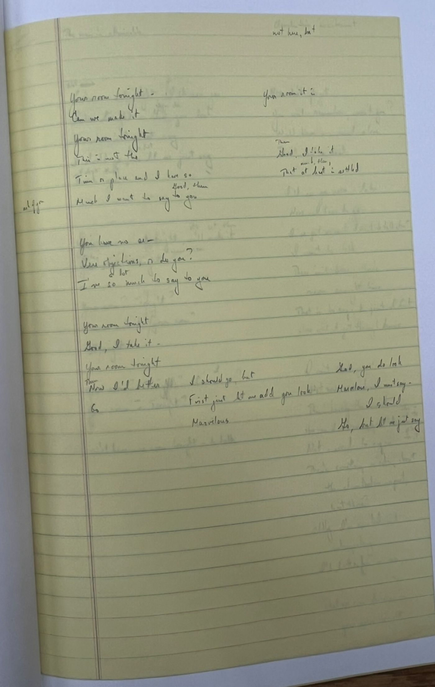 Unfinished Songs in the Sondheim Collection at the Library of Congress and What Might Have Been  Image