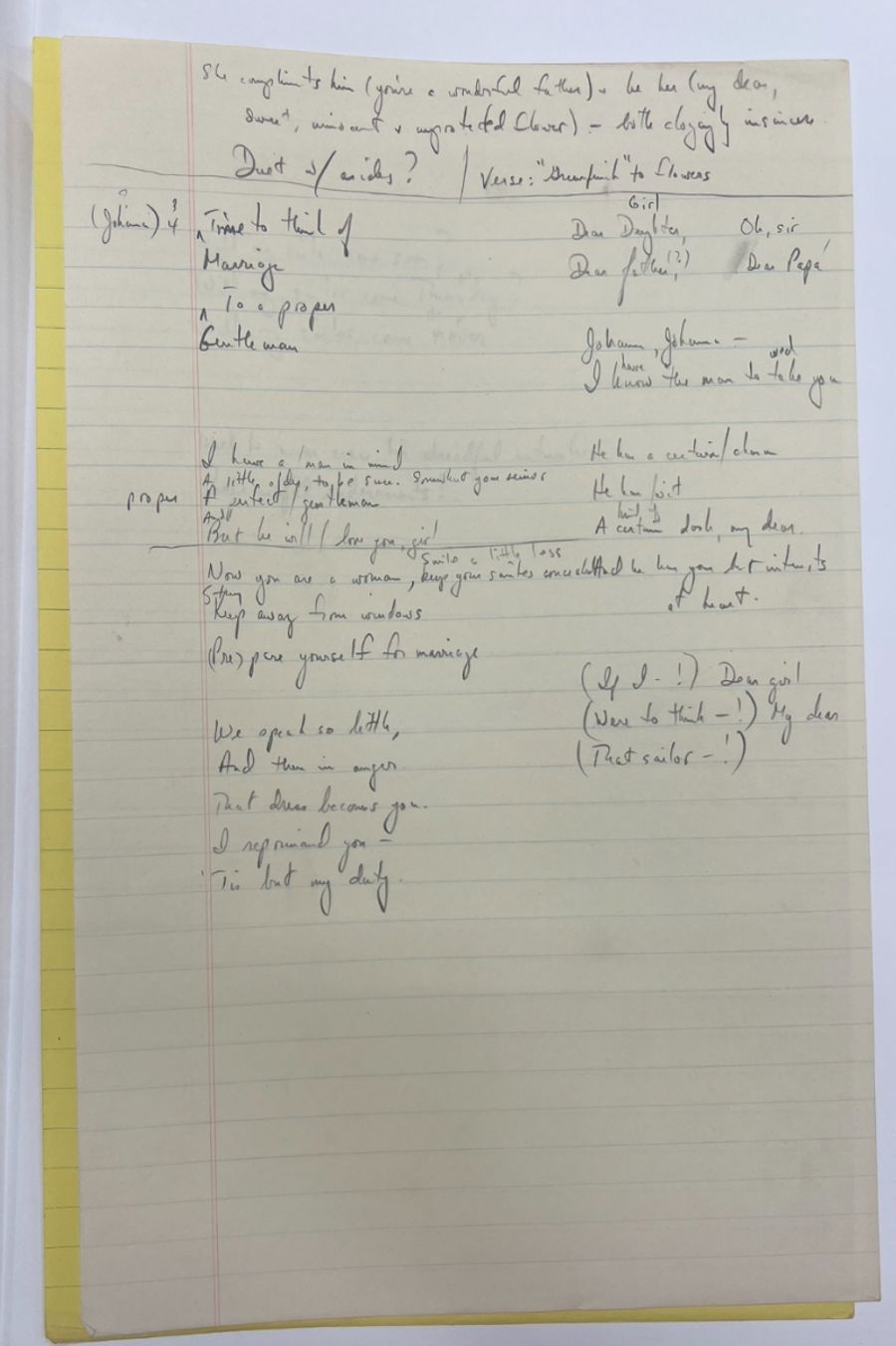 Inside the Library of Congress: Uncovering Stephen Sondheim’s Unfinished Songs Image