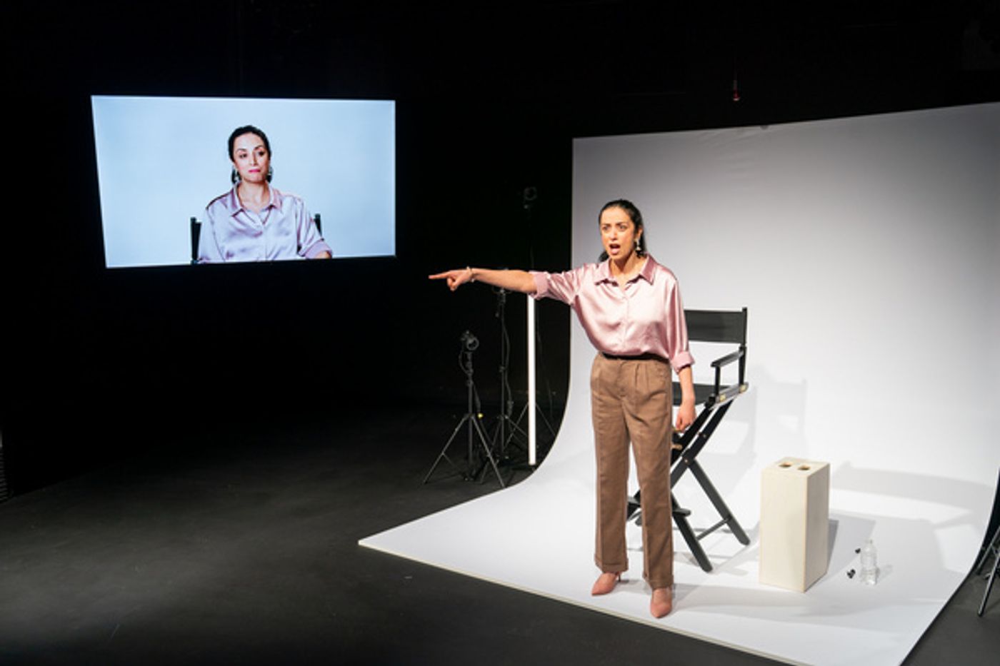 Photos: Neeraja Ramjee In BROKEN IMAGES at NYC's Paradise Factory Theater Photos: Neeraja Ramjee In BROKEN IMAGES at NYC's Paradise Factory Theater Image