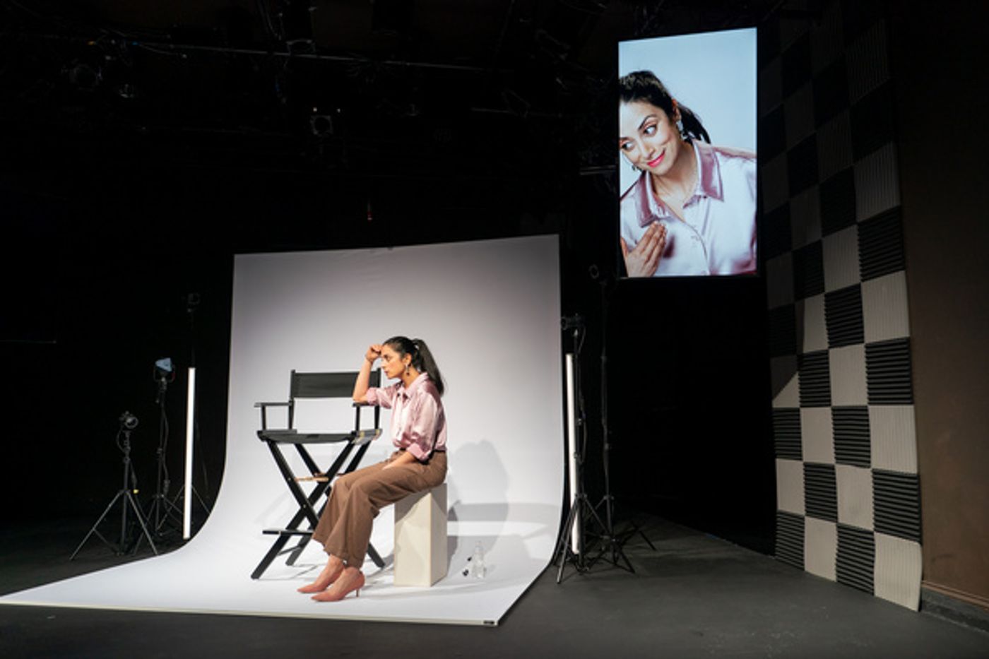 Photos: Neeraja Ramjee In BROKEN IMAGES at NYC's Paradise Factory Theater Photos: Neeraja Ramjee In BROKEN IMAGES at NYC's Paradise Factory Theater Image