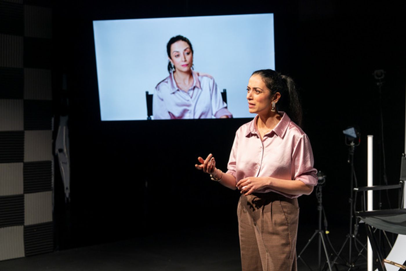 Photos: Neeraja Ramjee In BROKEN IMAGES at NYC's Paradise Factory Theater Photos: Neeraja Ramjee In BROKEN IMAGES at NYC's Paradise Factory Theater Image