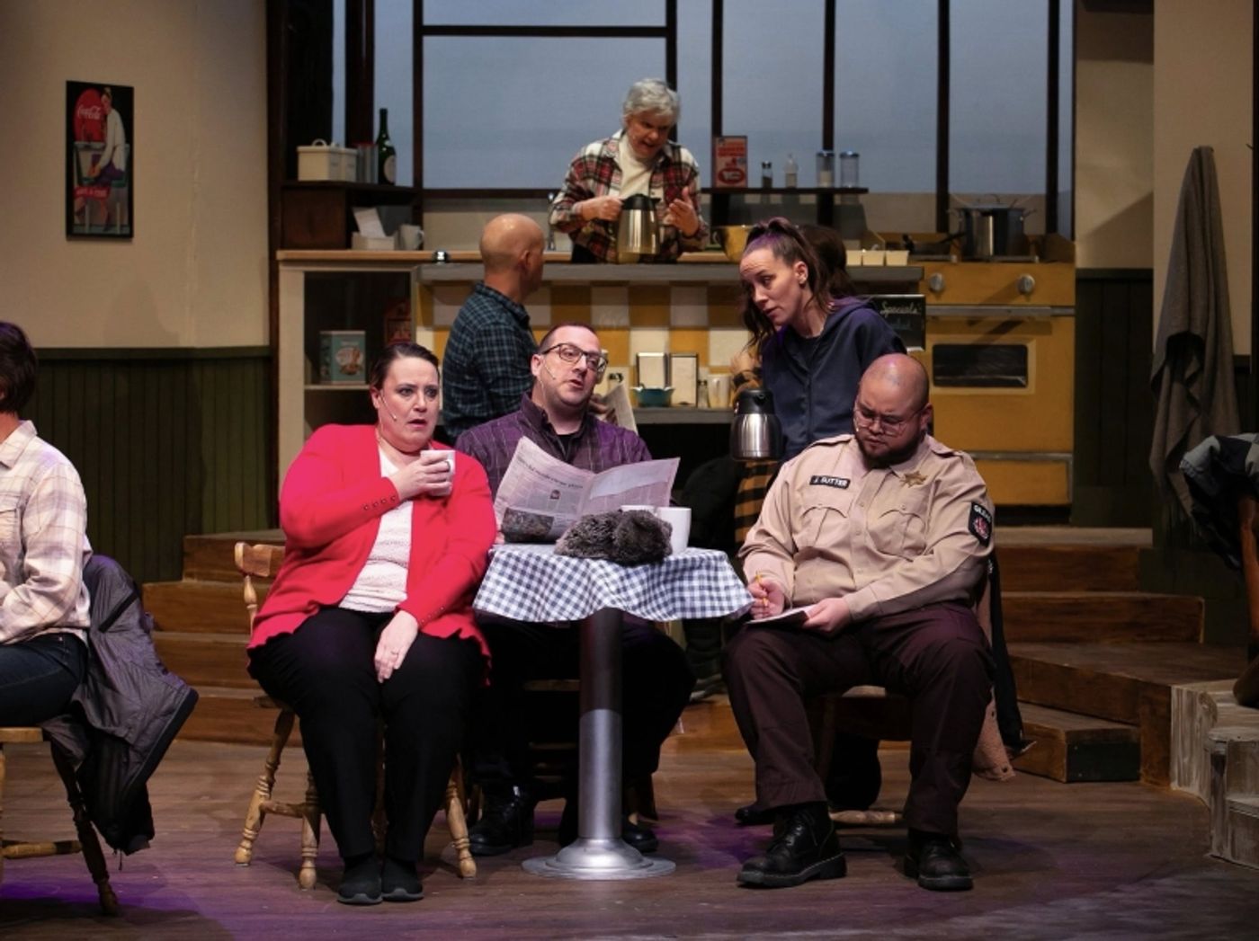 Cast of The Spitfire Grill. Photo by Maria Vartanova.