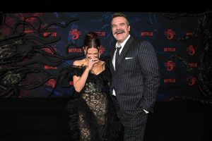 Millie Bobby Brown and David Harbour @ BroadwayWorld Millie Bobby Brown and David Harbour Photo