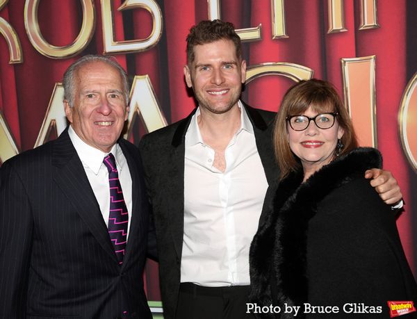 Rob Lake and his parents  Photo