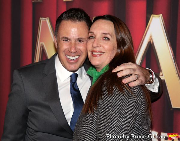 Producer Joe Quenqua and Julia Murney  Photo