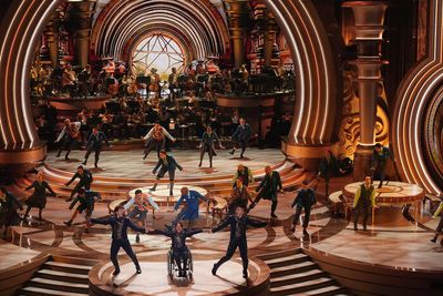 Ethan Slater, Marissa Bode, Bowen Yang Photo