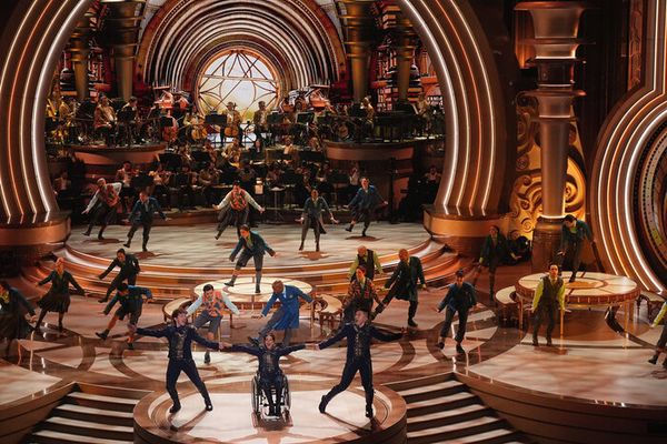 Ethan Slater, Marissa Bode, Bowen Yang Photo