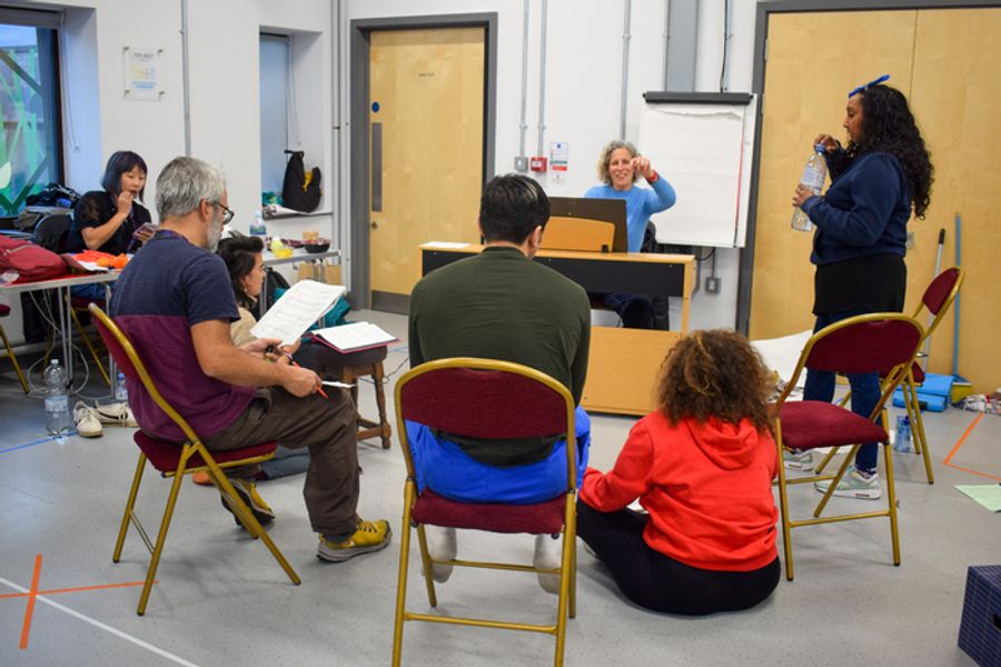 Photos: Polka Theatre's THE FIREWORK-MAKER’S DAUGHTER In Rehearsal Image