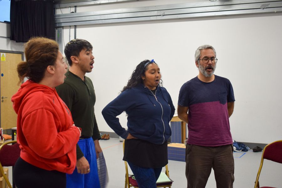 Photos: Polka Theatre's THE FIREWORK-MAKER’S DAUGHTER In Rehearsal Image