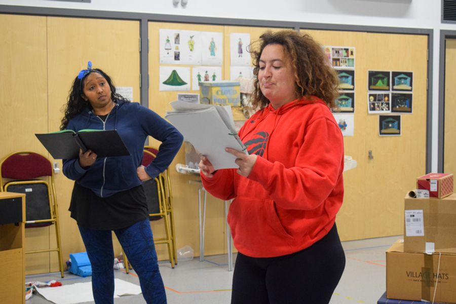 Photos: Polka Theatre's THE FIREWORK-MAKER’S DAUGHTER In Rehearsal Image