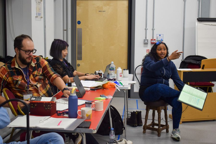 Photos: Polka Theatre's THE FIREWORK-MAKER’S DAUGHTER In Rehearsal Image