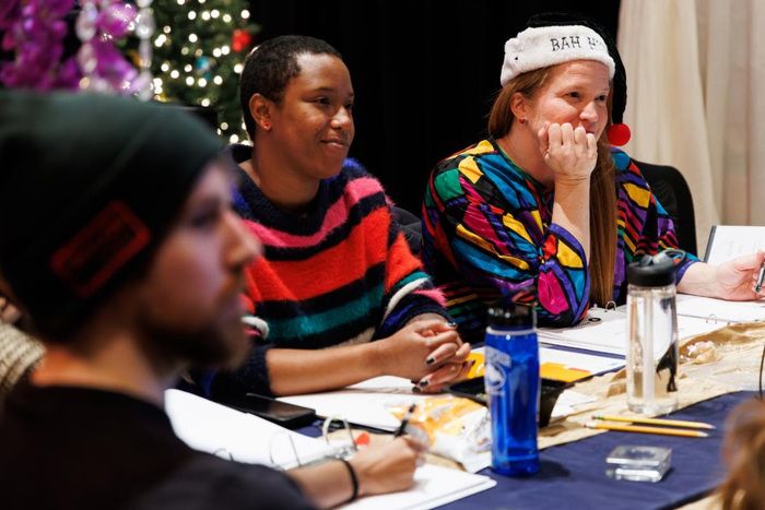 Photos: Yellow Tree Theatre's A CHRISTMAS CAROL… MORE OR LESS in Rehearsals — photo 3 of 5