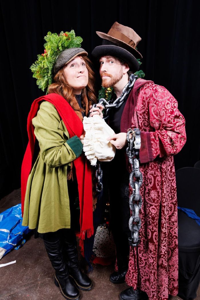 Photos: Yellow Tree Theatre's A CHRISTMAS CAROL… MORE OR LESS in Rehearsals — photo 1 of 5