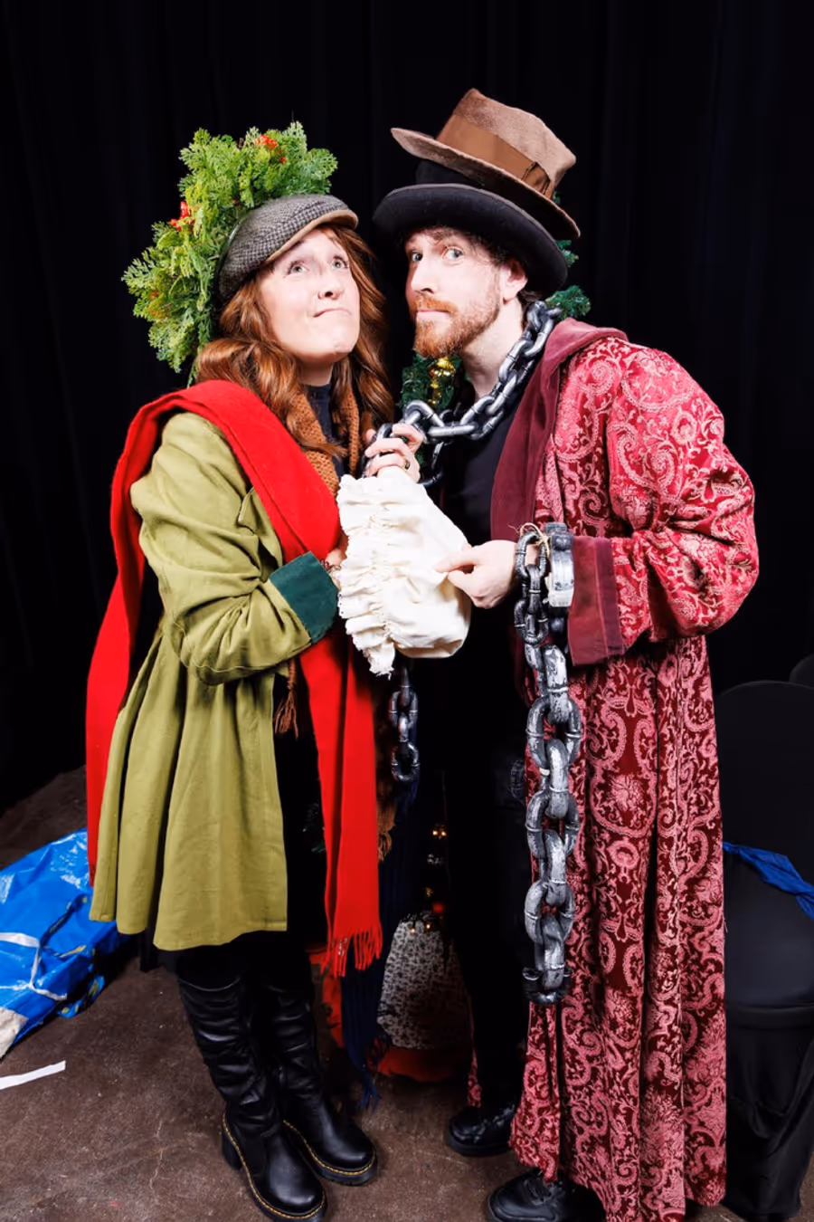 Photos: Yellow Tree Theatre's A CHRISTMAS CAROL… MORE OR LESS in Rehearsals Image