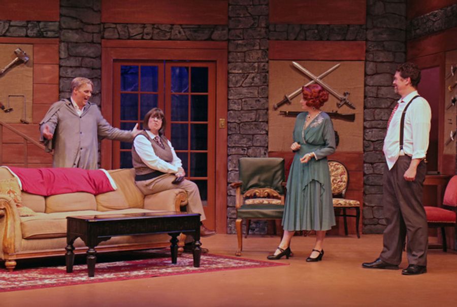 Photos: Tickets Are Vanishing For Ken Ludwig's THE GAME'S AFOOT At Little Firehouse Theatre  Image