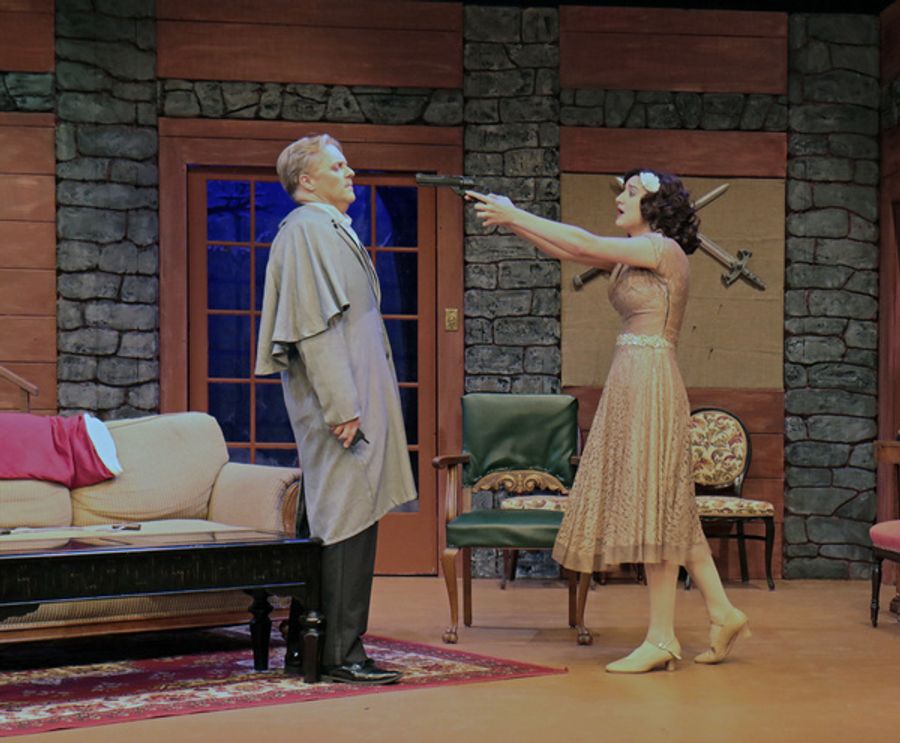 Photos: Tickets Are Vanishing For Ken Ludwig's THE GAME'S AFOOT At Little Firehouse Theatre  Image