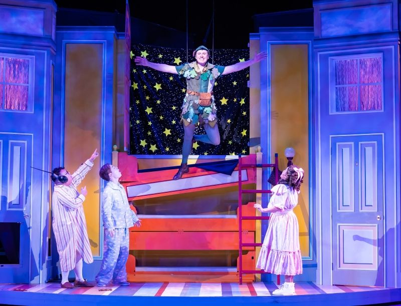 Review: Laughs Fly High in PETER PAN GOES WRONG at La Mirada Image