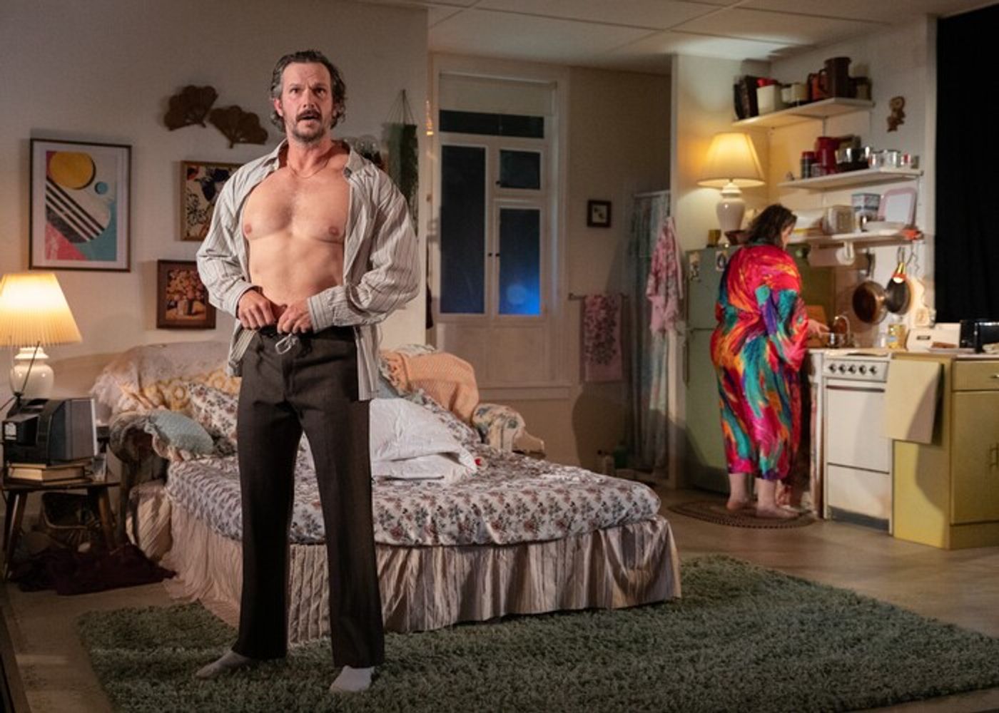 Photos: FRANKIE & JOHNNY IN THE CLAIR DE LUNE at The Gamm Theatre Photos: FRANKIE & JOHNNY IN THE CLAIR DE LUNE at The Gamm Theatre Image