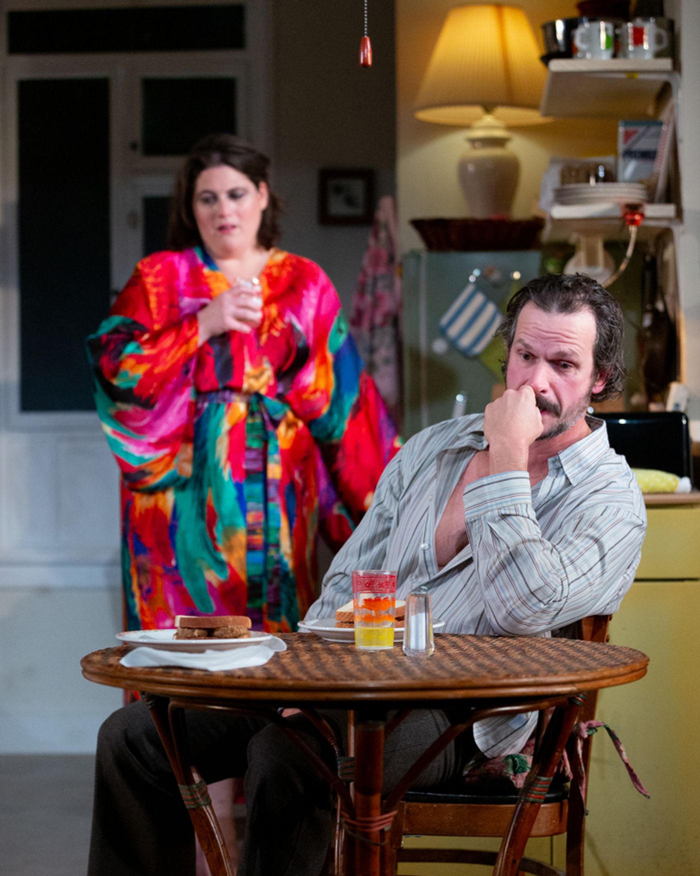 Photos: FRANKIE & JOHNNY IN THE CLAIR DE LUNE at The Gamm Theatre Photos: FRANKIE & JOHNNY IN THE CLAIR DE LUNE at The Gamm Theatre Image