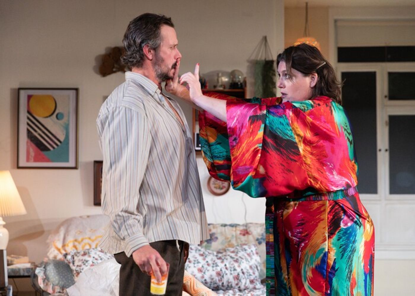 Photos: FRANKIE & JOHNNY IN THE CLAIR DE LUNE at The Gamm Theatre Photos: FRANKIE & JOHNNY IN THE CLAIR DE LUNE at The Gamm Theatre Image