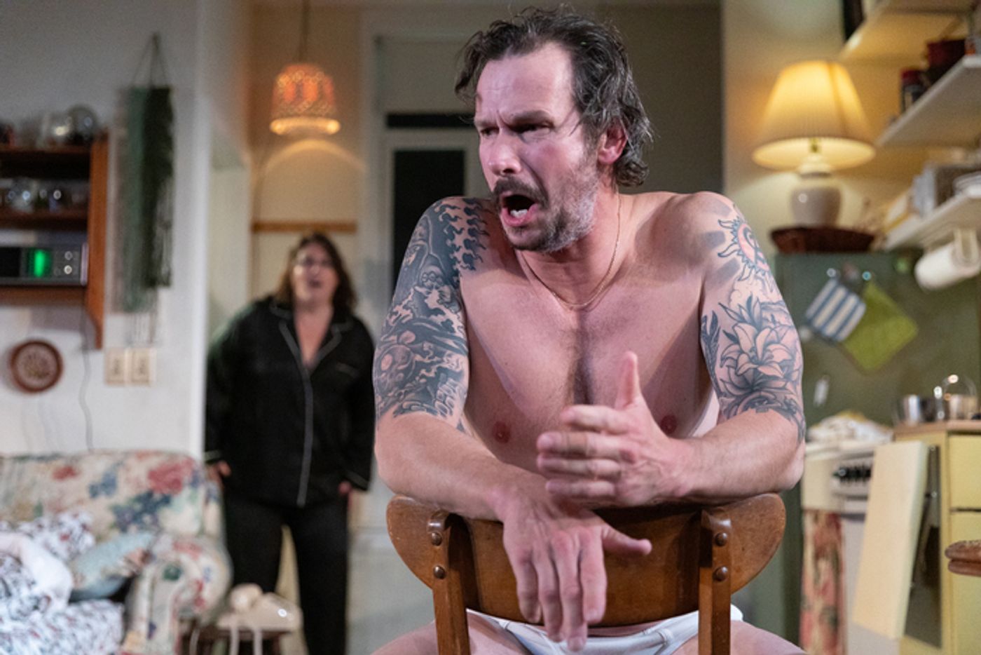 Photos: FRANKIE & JOHNNY IN THE CLAIR DE LUNE at The Gamm Theatre Photos: FRANKIE & JOHNNY IN THE CLAIR DE LUNE at The Gamm Theatre Image