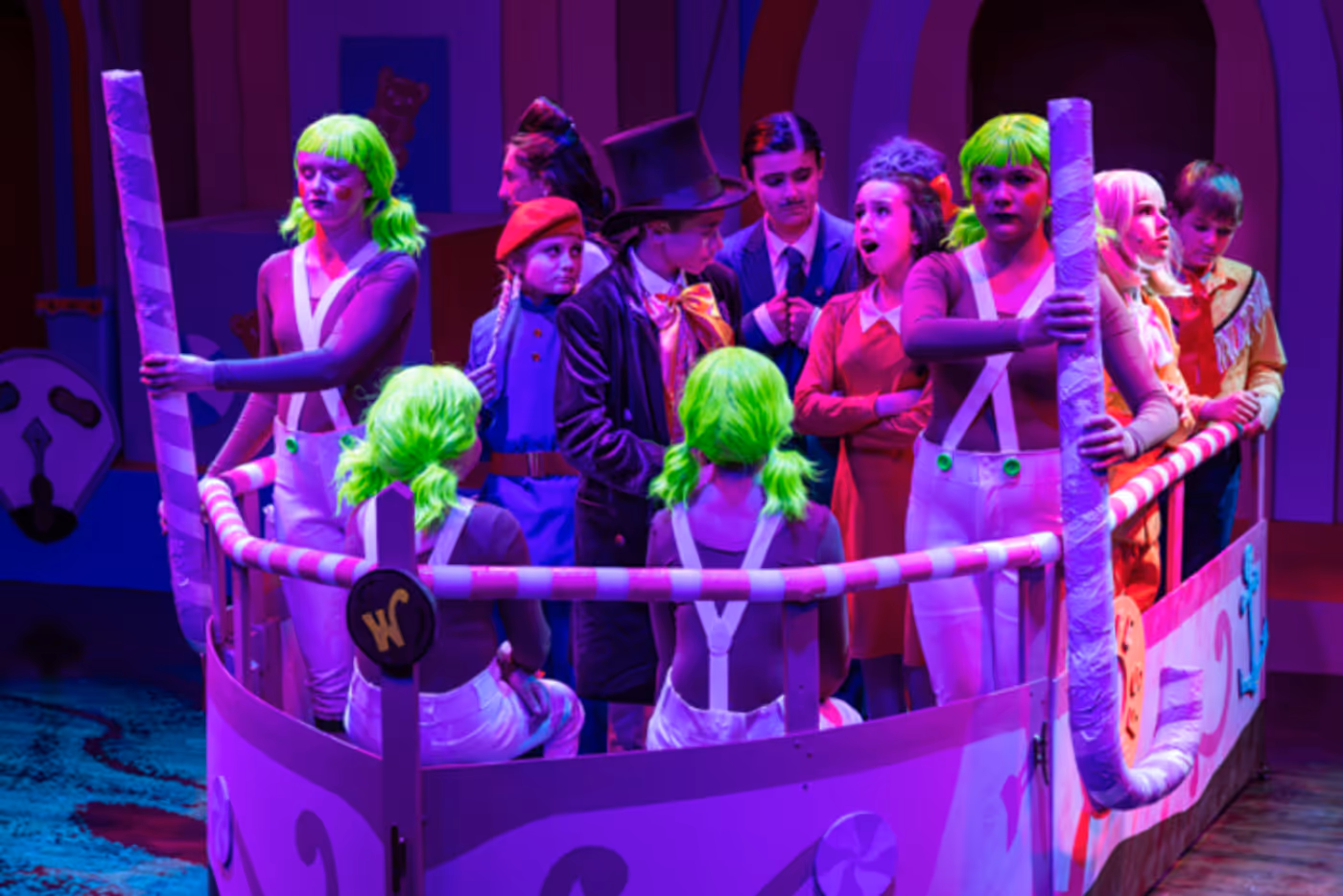 Photos: INSIDE: New Albany Middle School Theatre’s WILLY WONKA JR  Image