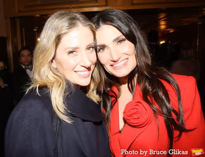 Caissie Levy and Idina Menzel Photo