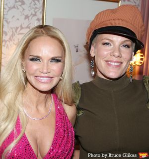 Kristin Chenoweth and Pink @ BroadwayWorld Kristin Chenoweth and Pink Photo