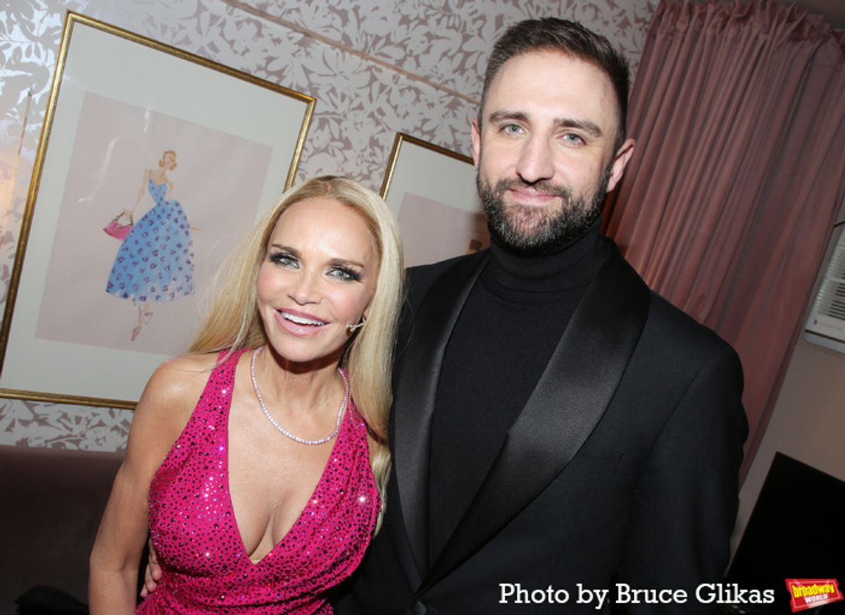 Kristin Chenoweth and Josh Bryant at 